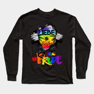 LIEBE IST LIEBE PRIDE Long Sleeve T-Shirt